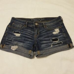 Aeropostale denim shorts